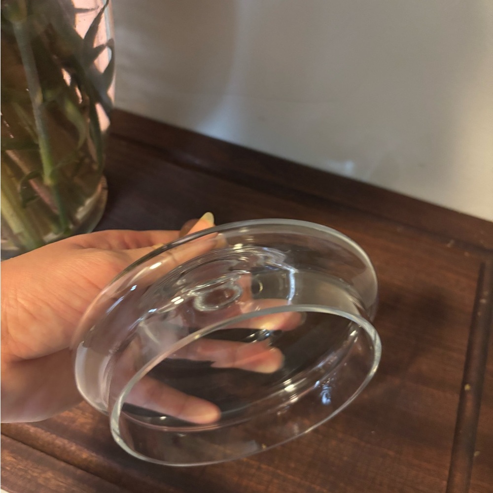 Clear Glass Lid